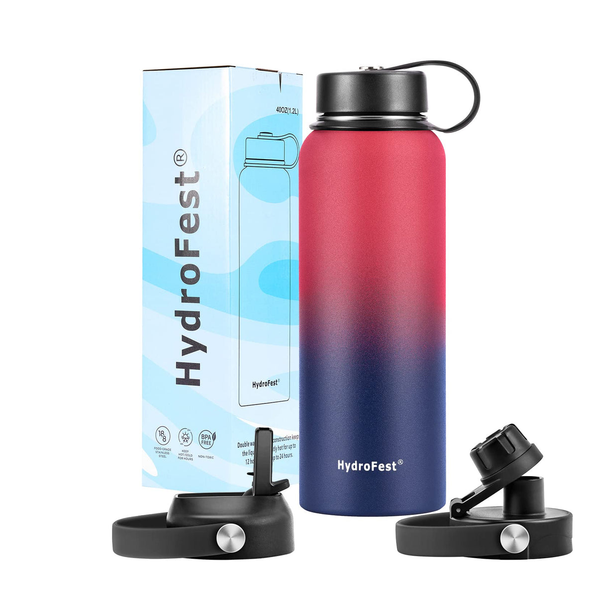 Thermos Bottle HydroFlask Stainless Steel Insulated Water Bottle Hydro –  TheTrendWillOut