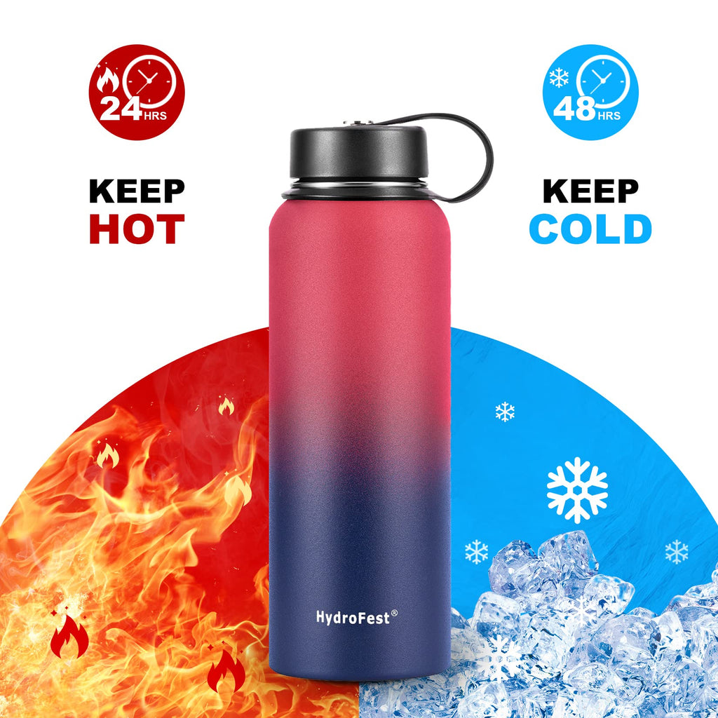 HydroFest Spout lid fit Hydro Flask Wide Mouth Water Bottle,Sports Cap –  sendestar
