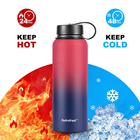 Vacuum Insulated Bottle Keep Liquid Hot/Cold Wide Mouth Thermos