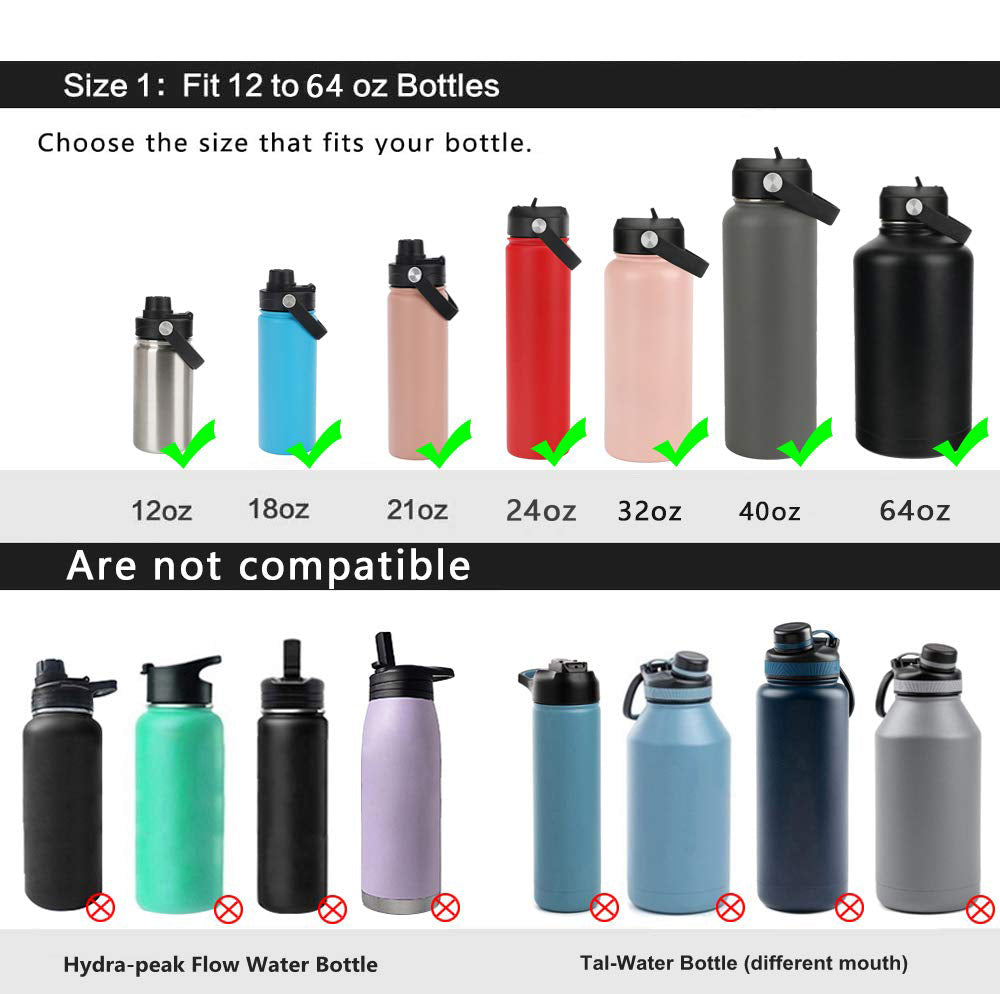 Upgraded Auto Lids for Hydro Flask Wide Mouth Lid Replacement 12 16 18 32  40 64 oz - Sturdy Handle Spout Lid with Button Lock for Thermoflask, Simple  Modern Lid Accessories - Yahoo Shopping